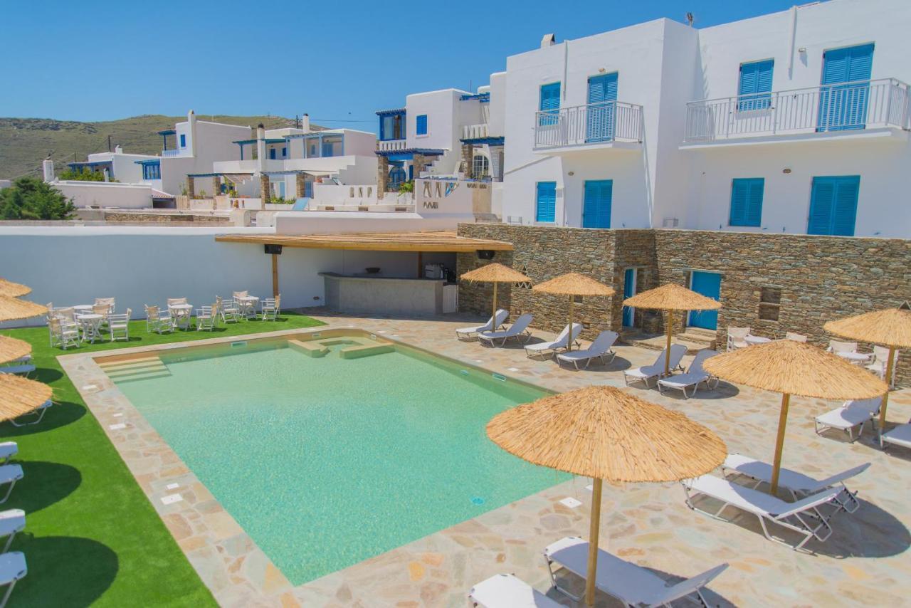 Ostria Hotel & Apartments Gavrio Exterior foto
