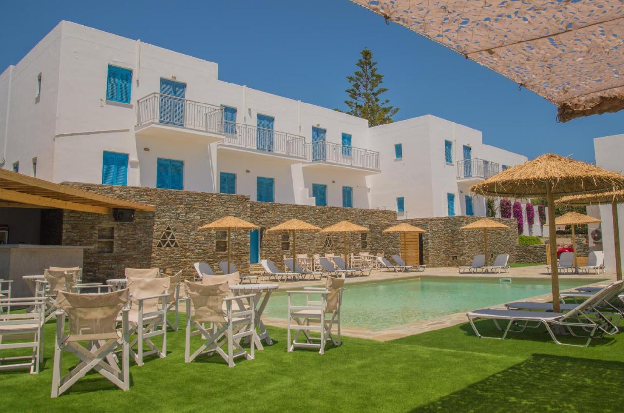 Ostria Hotel & Apartments Gavrio Exterior foto