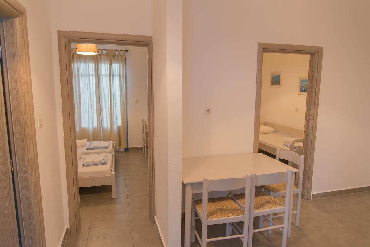 Ostria Hotel & Apartments Gavrio Exterior foto